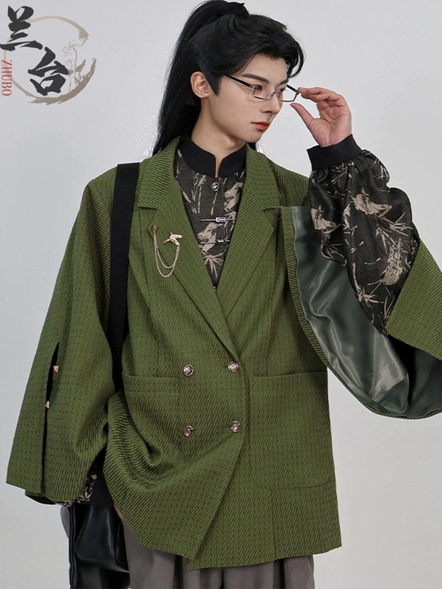 [The Call to Splendor - Imperial Archivist] 兰台主簿 New Chinese Style Double-Breasted Suit Jacket