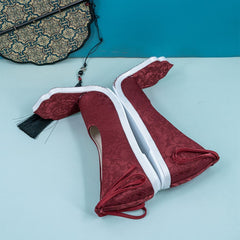 [The Imperial Step] 长卿 Original Restored "Qiaotou" Hanfu Shoes with "Dengyun" Tiered Soles