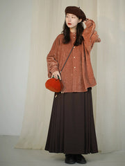 [Persimmon as You Wish] 谜阿凰 柿柿如意 Miniature Persimmon Velvet Bag for Hanfu Crossbody or Shoulder Carry