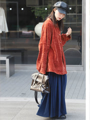 [Flying Petal Command] 谜阿凰 飞花令圆领衫 Ming-Style Round Collar Blouse & Velvet Mamian Skirt Set for Modern Daily Wear