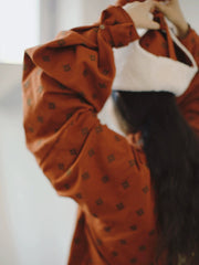 [Yuè Chuān: Crossing the River] 越川外襦 Yuè Chuān Outer Jacket with Retro Washed Cotton and Gathered Trousers