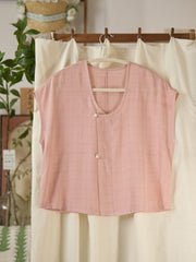 [Summer Weave] 夏织 Modified Tang Beizi Style Top for Daily Wear