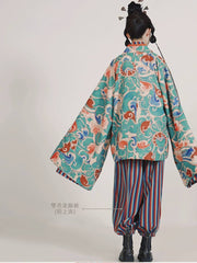 [Four Seasons Auspiciousness] 谜阿凰 四时吉祥 Jin & Tang Style Hanfu Series with Pleated Skirts and Merino Wool Knitwear