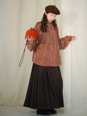 [Persimmon as You Wish] 谜阿凰 柿柿如意 Miniature Persimmon Velvet Bag for Hanfu Crossbody or Shoulder Carry