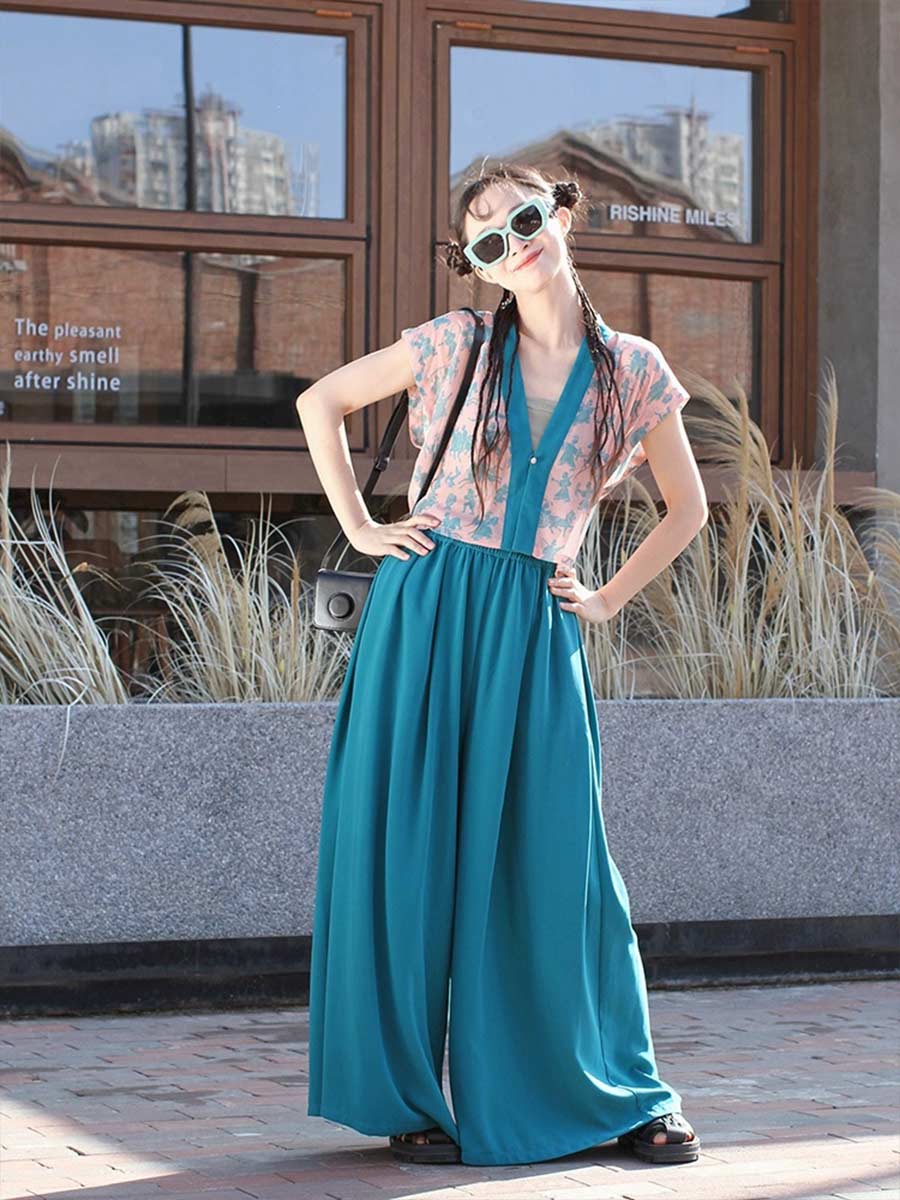 [Jialan Bloom] 迦蓝 Wu Style Tang Beizi Replica Set for Spring & Summer