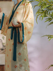 [Ethereal Steps] 凌波微步 Replica Han Dynasty Gauze Robe & Wide-Leg Pants Set