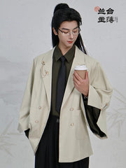 [The Call to Splendor - Imperial Archivist] 兰台主簿 New Chinese Style Double-Breasted Suit Jacket