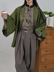 [The Call to Splendor - Imperial Archivist] 兰台主簿 New Chinese Style Double-Breasted Suit Jacket