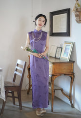 [Whispering Butterflies] 蝶语 Original Hanfu-Inspired Qipao Dress for Daily Elegance