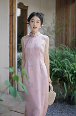[Whispering Butterflies] 蝶语 Original Hanfu-Inspired Qipao Dress for Daily Elegance
