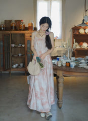 [Summer Breeze] 清风 Original Hanfu-Inspired Slip Dress for Daily Wear