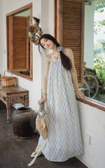 [Summer Breeze] 清风 Original Hanfu-Inspired Slip Dress for Daily Wear