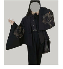 [Early Cloud] 初云 Improved Pipa-Sleeve Base Shirt for Unisex & New Chinese Style Commuting