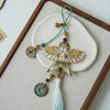 [Spring Kite] 云深雾浅 Spring Breeze Returns Double-Sided Embroidered Kite Tassel Pendant for Hanfu & Bags