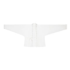 [Verdant Mountains & Rivers] 点翠配山河映画 Original Ming Style Hanfu Set with Dian Cui Mamian Skirt & Airplane Sleeve Top