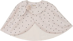 [Almond Latte]繁莳 杏仁拿铁  Vintage "Rich Girl" Style Polka Dot Qipao & Butterfly Cape Ensemble