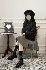 [Early Cloud] 初云 Improved Pipa-Sleeve Base Shirt for Unisex & New Chinese Style Commuting