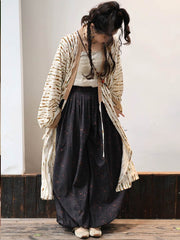 [Embers of Hope] 余烬 Western Han Zen Robe & Wei-Jin Lantern Pants Set