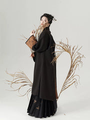 [A Hundred Butterflies' Reverie] 百蝶绘 Original Ming Style Hanfu Set with Song Beizi Jacket & Mamian Skirt