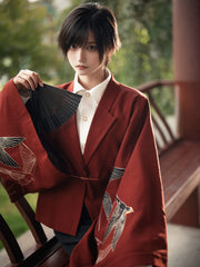 [The Swallow's Return] 燕归来 Original New Chinese Style Commuting Suit Jacket with Heavy Embroidery