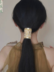 [Embroidered Blooms] 国风布艺刺绣花朵发钗 Chinese Style Cloth Art Flower Hairpin for Hanfu & Qipao