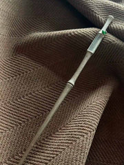 [The Emerald Grove] 苍翠竹节簪 Original New Chinese Style Bamboo Jade & Silver Hairpin - Spiritual Aesthetic Accessory