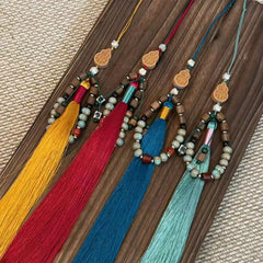 [The Young Minister] 少卿 Original Tang Style "Xie Die" Utility Belt & Waist Bag Set with Tassels