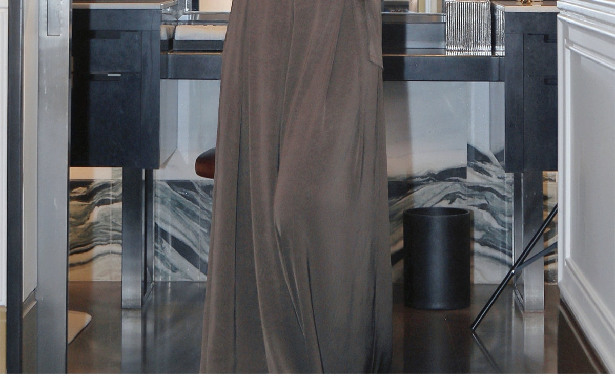 [Silken Reverie] 丝慕 Original Hanfu Set with Wide-Leg Pants & Airplane Sleeve Top