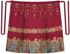 [Stellar Fire] 火离 Original Ming Dynasty Hanfu Set with Cape, Embroidered Robe & Mamian Skirt for Autumn/Winter & New Year