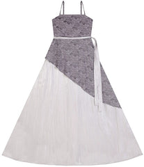 [Swallowtail Serenade] 燕尾蝶 Original Neo-Chinese Style Set with Embroidered Outer Shirt & Jacquard Slip Dress