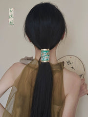 [Embroidered Blooms] 国风布艺刺绣花朵发钗 Chinese Style Cloth Art Flower Hairpin for Hanfu & Qipao