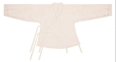 [Luminous Blossom] 明卉 Original Ming Style Hanfu Zhongyi Inner Robe & Metallic Weave Mamian Skirt Set