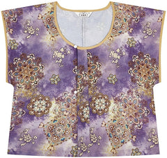 [Taro & Yolk] 芋泥蛋黄 Original Tang Dynasty Replica Hanfu Set with Dunhuang Floral Beizi & Eight-Gore Skirt