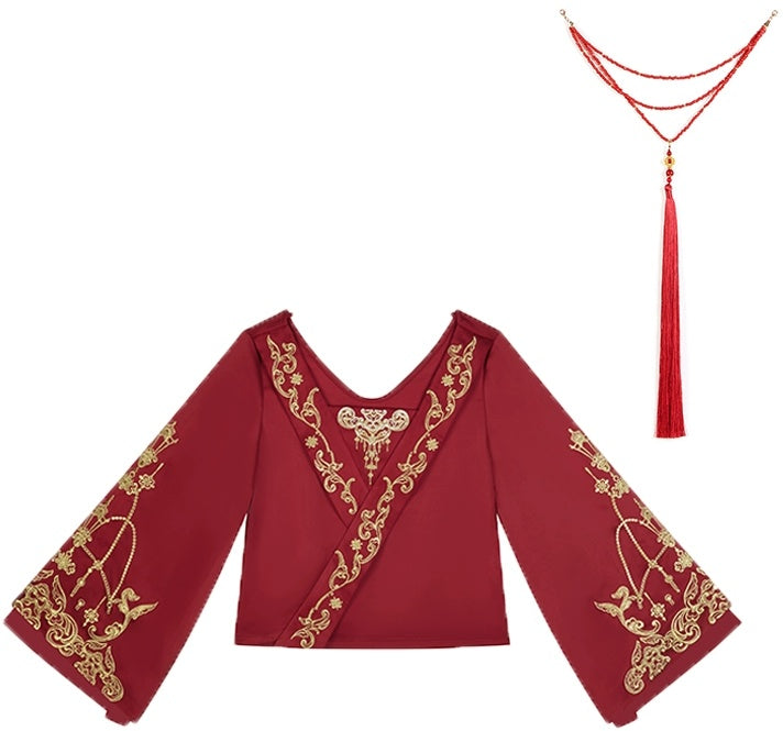 [The Perfect Union] 珠联璧合 Original Mamian Skirt Set for Weddings & Toasting Ceremonies