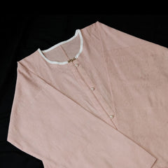 [Whispering Brook Deer] 鹿鸣溪 Original Ming Style Cotton Jacquard Shirt