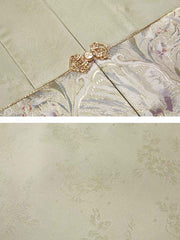 [Gardens of the West Pond] 西池 Original Ming Style Hanfu Set with Half-Sleeve Robe & Mamian Skirt