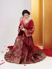 [The Perfect Union] 珠联璧合 Original Mamian Skirt Set for Weddings & Toasting Ceremonies