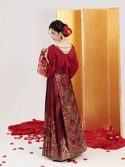 [The Perfect Union] 珠联璧合 Original Mamian Skirt Set for Weddings & Toasting Ceremonies