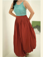 [Ancient Rhythms] 百褶灯笼裤 Pleated Lantern Trousers Inspired by Jin Dynasty Artifacts