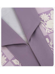 [Taro Milk Tea Dream] 芋泥奶茶 Original Tang Dynasty Hanfu Set with Beizi Vest, Round-Collar Shirt & Eight-Gore Skirt