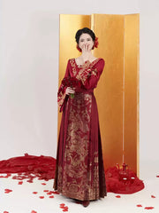 [The Perfect Union] 珠联璧合 Original Mamian Skirt Set for Weddings & Toasting Ceremonies