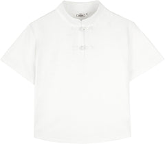 [Auspicious Ascent] 一鹿莲生 Original Ming Style Hanfu Mamian Skirt with White T-shirt Inner Top