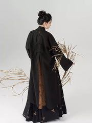 [A Hundred Butterflies' Reverie] 百蝶绘 Original Ming Style Hanfu Set with Song Beizi Jacket & Mamian Skirt