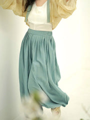 [Ancient Rhythms] 百褶灯笼裤 Pleated Lantern Trousers Inspired by Jin Dynasty Artifacts