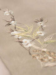 [Golden Harvest] 麦穗 Original Han-Element Set with Embroidered Jacket, Stand-Collar Shirt & Three-Pleat Skirt