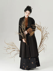 [A Hundred Butterflies' Reverie] 百蝶绘 Original Ming Style Hanfu Set with Song Beizi Jacket & Mamian Skirt