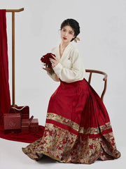 [The Bridal Bond] 缔结 Original Hanfu Wedding Set for Toasting Ceremonies & Daily Elegance