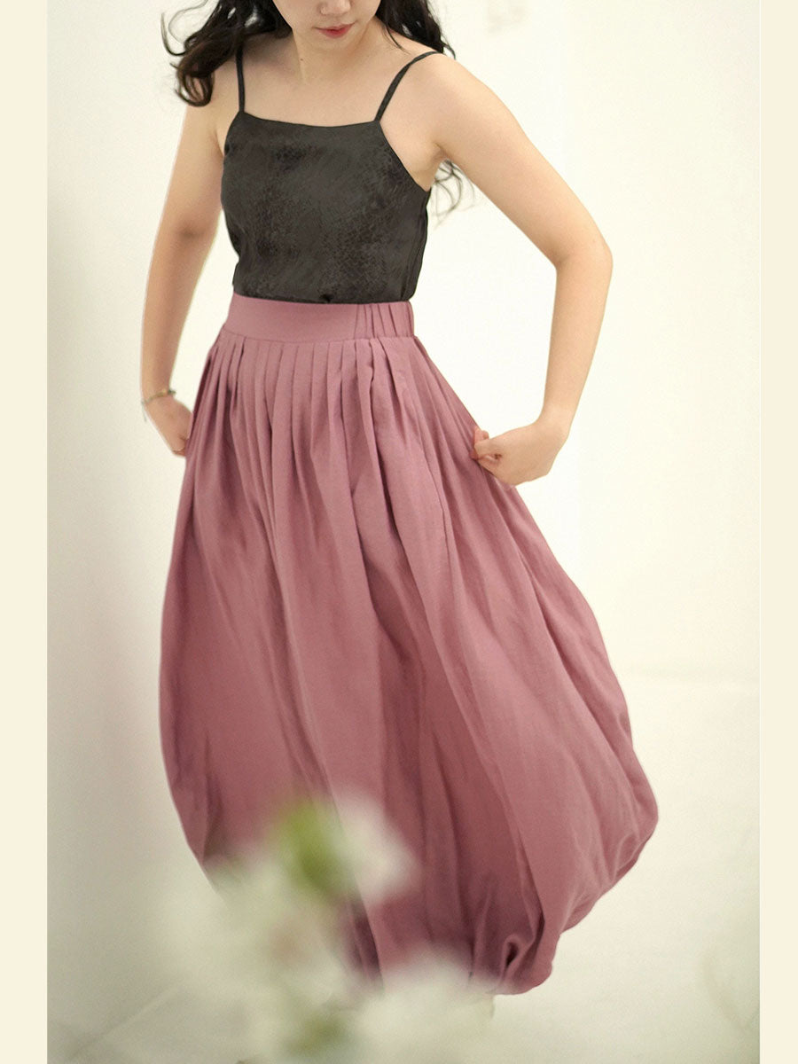 [Ancient Rhythms] 百褶灯笼裤 Pleated Lantern Trousers Inspired by Jin Dynasty Artifacts