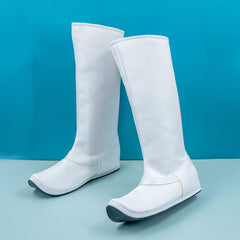 [The Imperial Step] 官靴 Unisex Ming-Style Ancient Soap Boots with Tiered Soles and Hidden Heel Increase