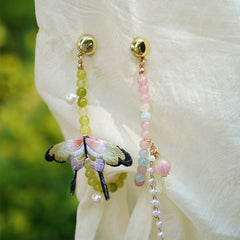 [The Misty Depth] 云深雾浅 Original Double-Sided Embroidery & Beaded Magnetic Sleeve Holder for Hanfu